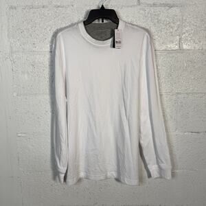 Club Room Men's Doubler Crewneck T-Shirt, Bright White XL